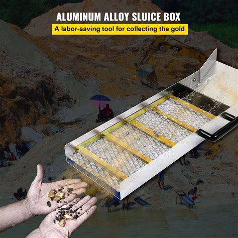 metal sluice box|best sluice box for creeks.